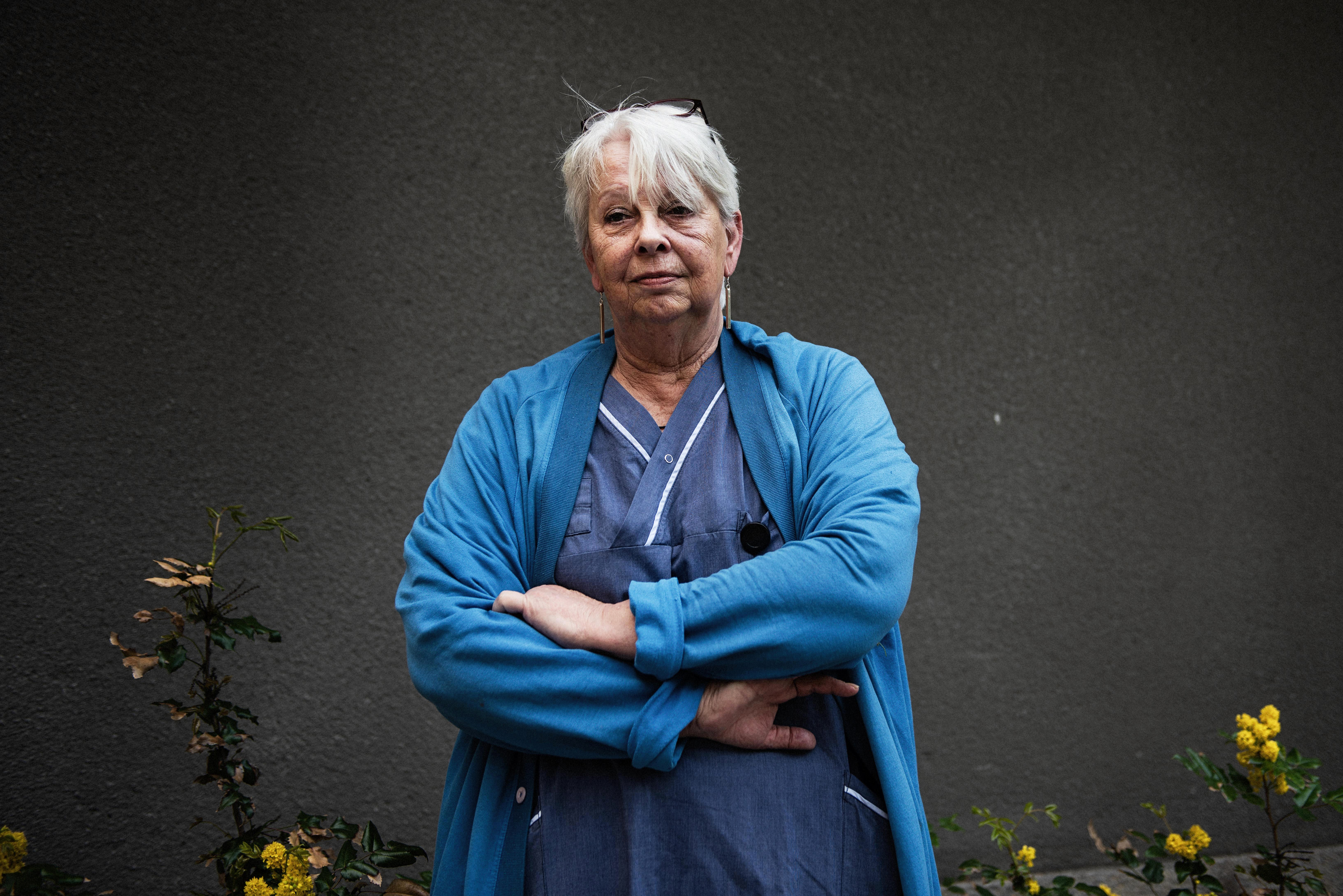 Eva Ottosson, skötare och skyddsombud.