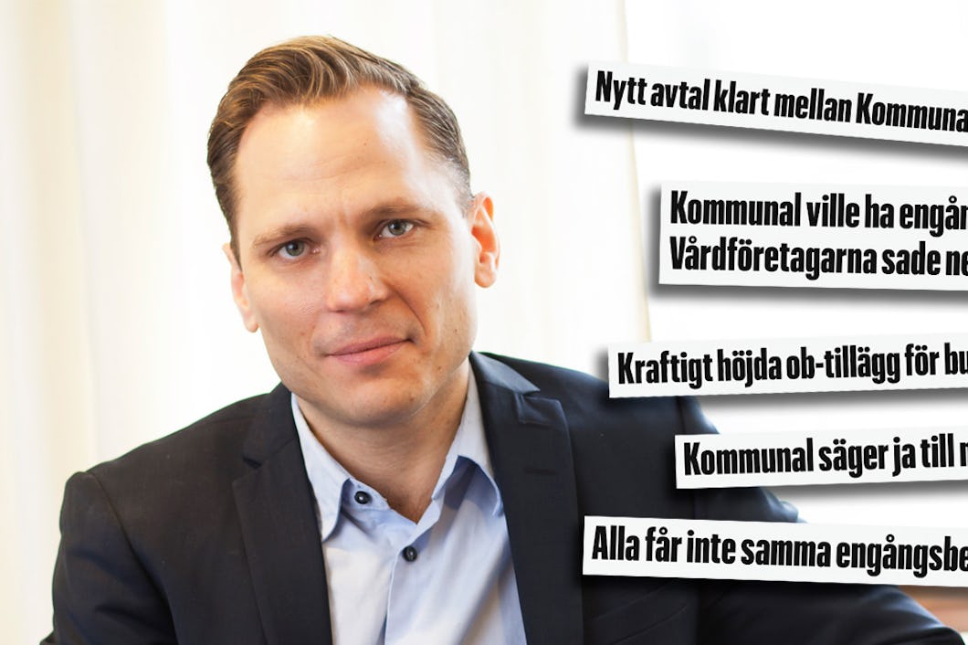 Johan Ingelskog, Kommunal. (Rubrikerna är hämtade från ka.se)
