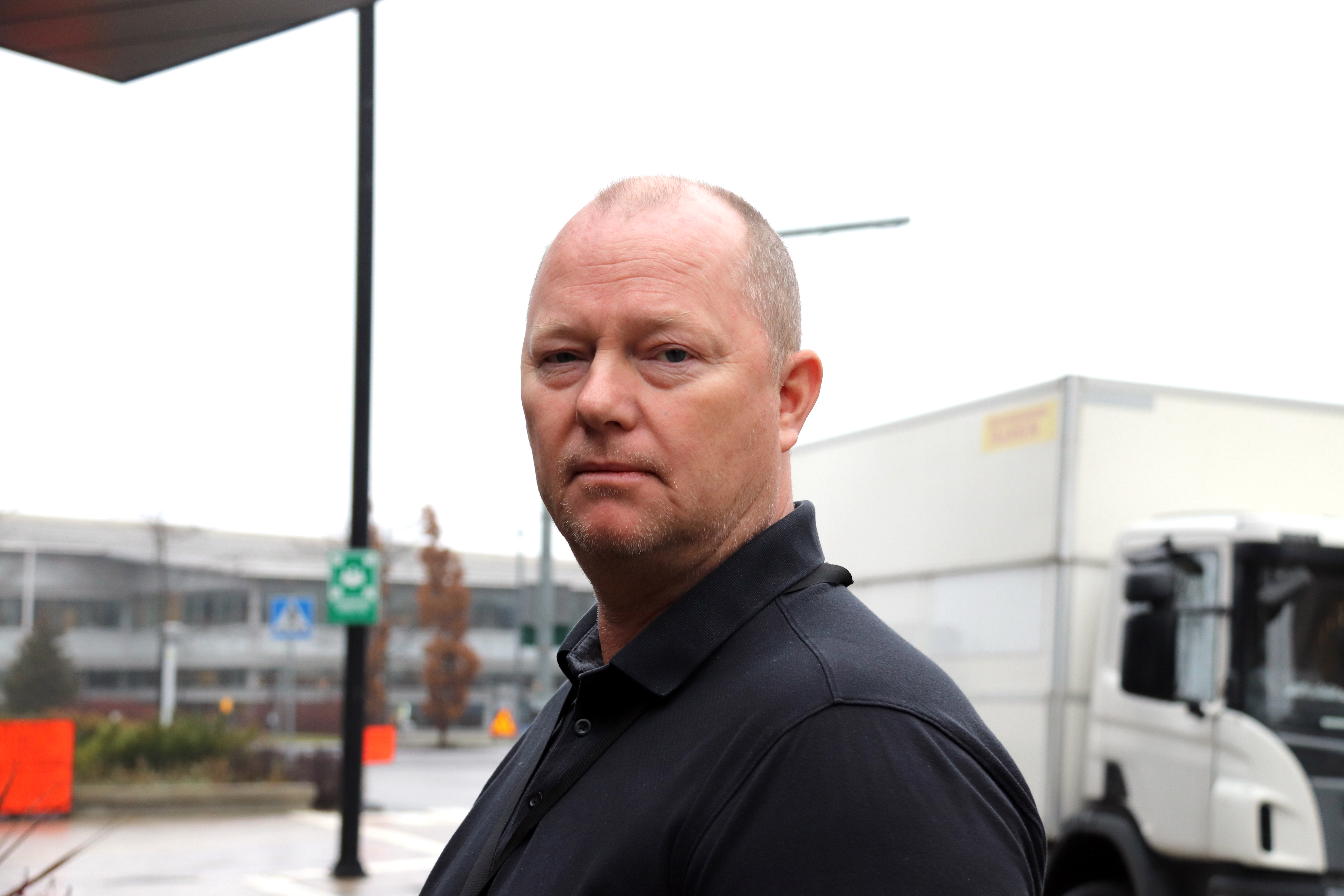 Nicklas Tempel utomhus