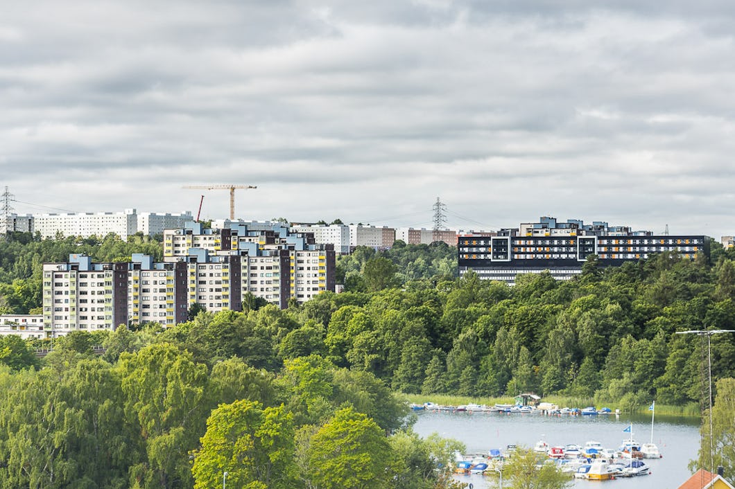 Fittja i Botkyrka.