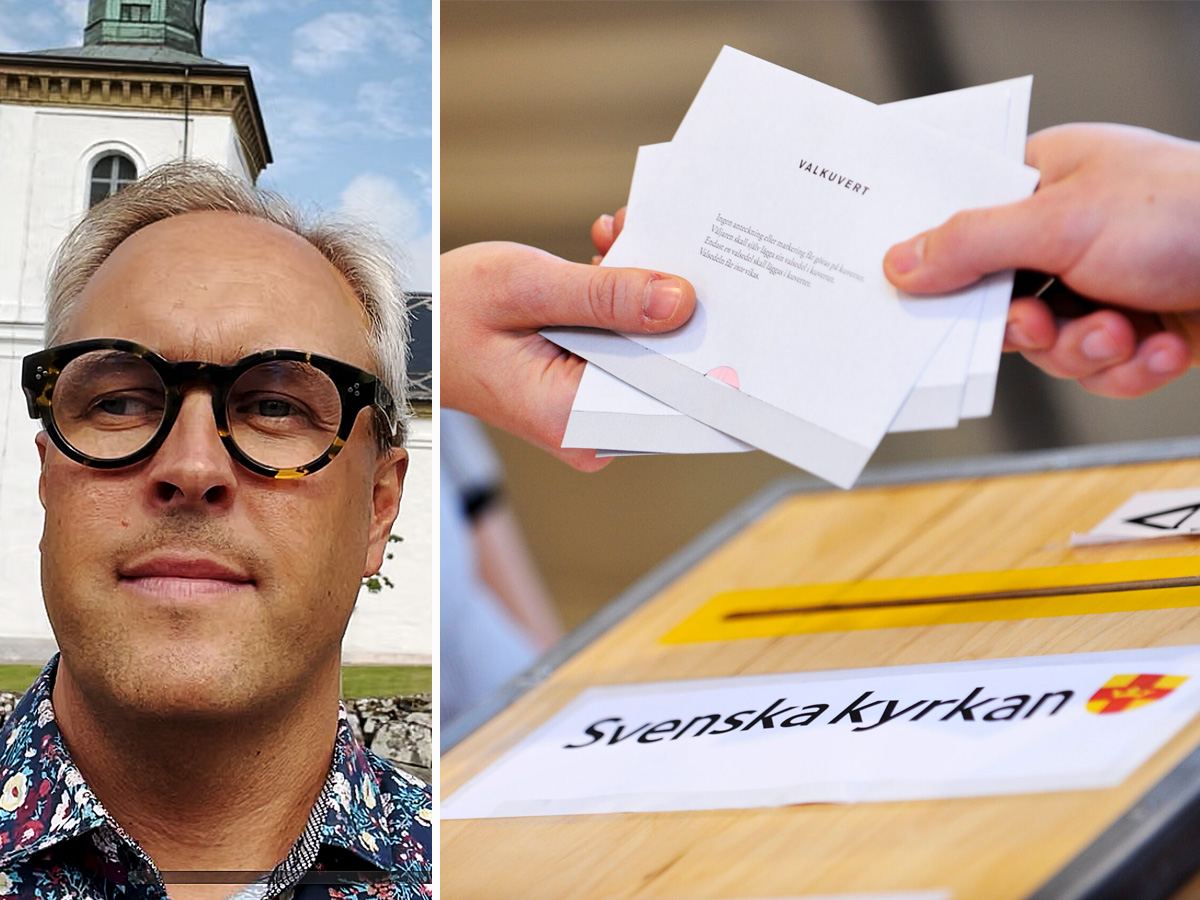 Markus Svensson, undersköterska och aktiv i kyrkopolitiken.