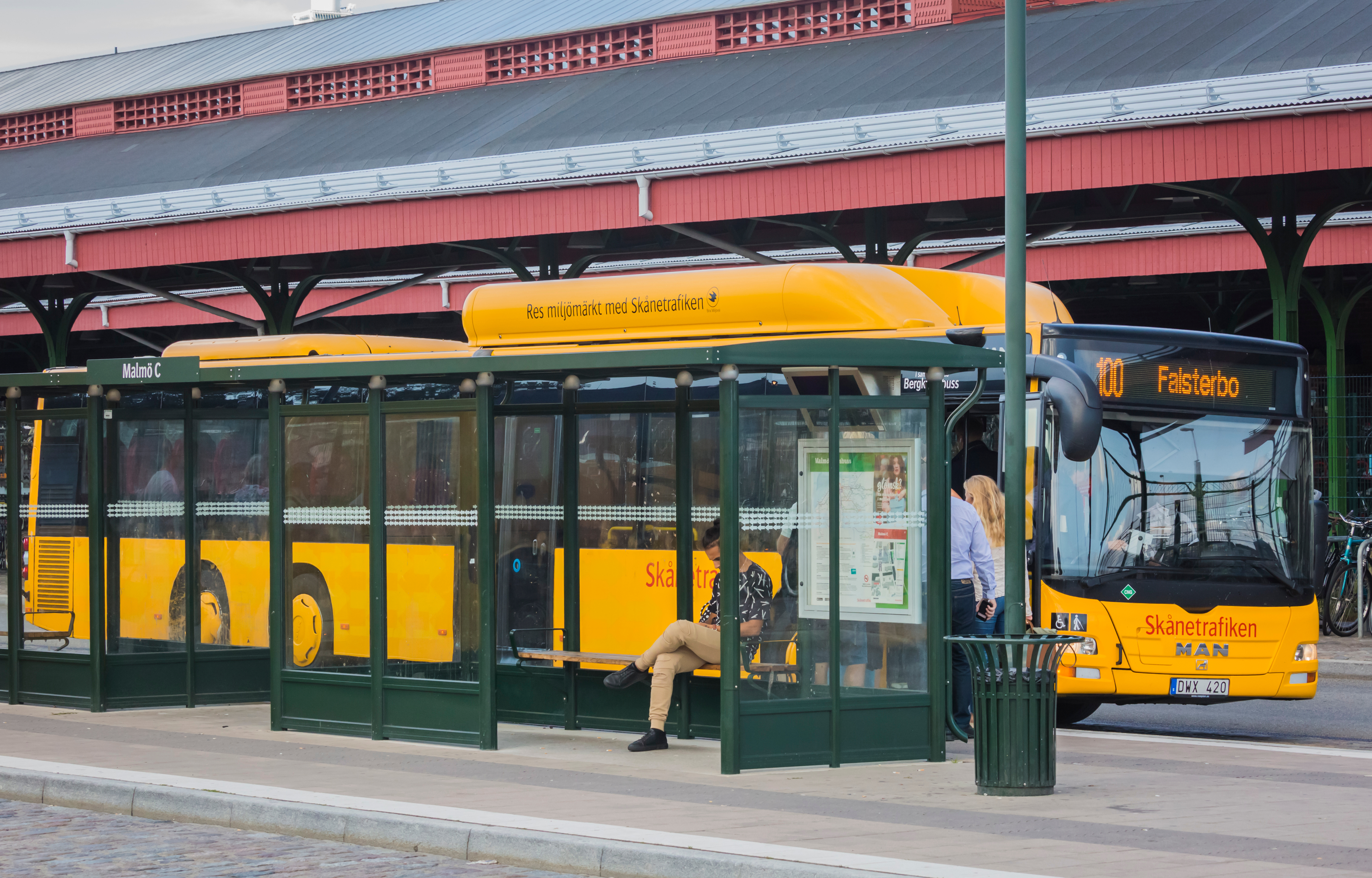 Buss i Malmö.