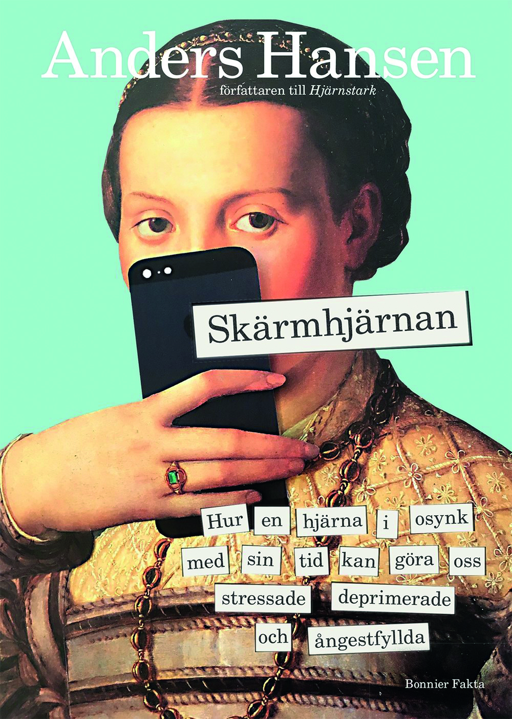 Omslaget till boken Skärmhjärnan