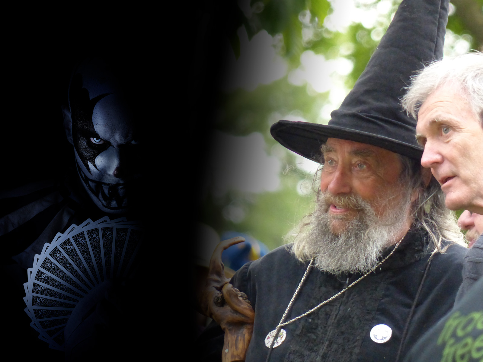 Zombie på Liseberg och trollkarlen i Christchurch.