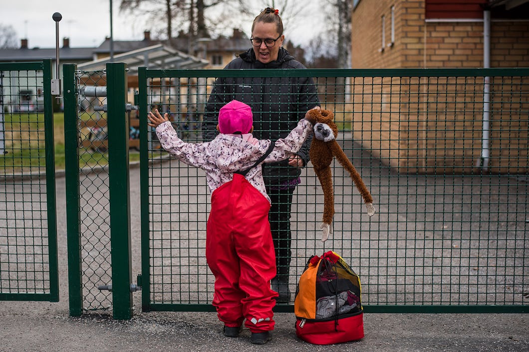 Maria Jacobsson med dotter Keira.