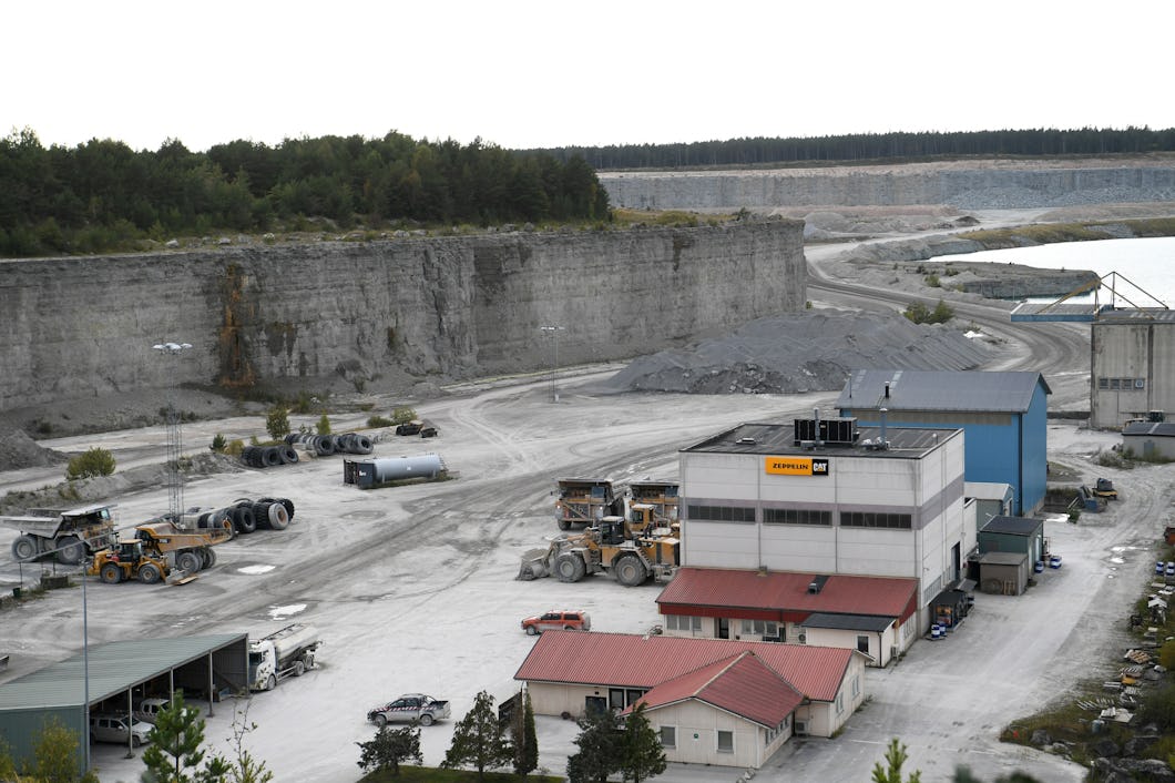 Cementa Kalkbrott Gotland Slite