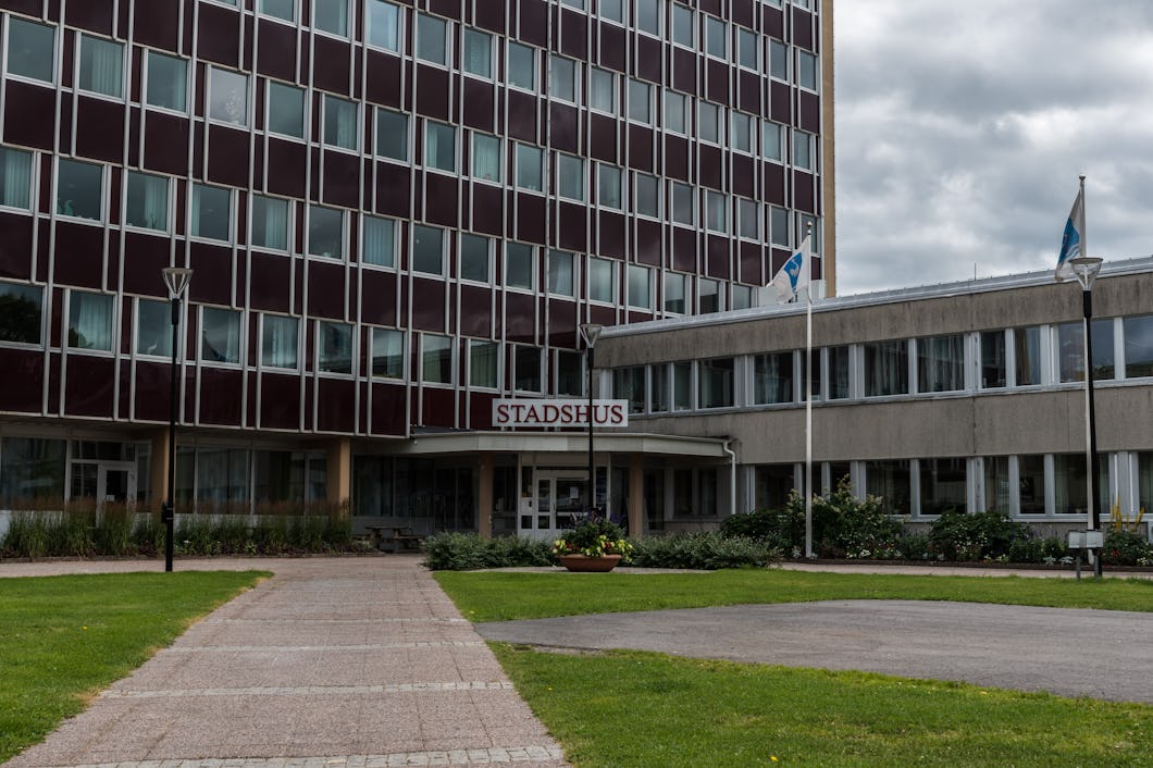 Stadshuset i Bollnäs.