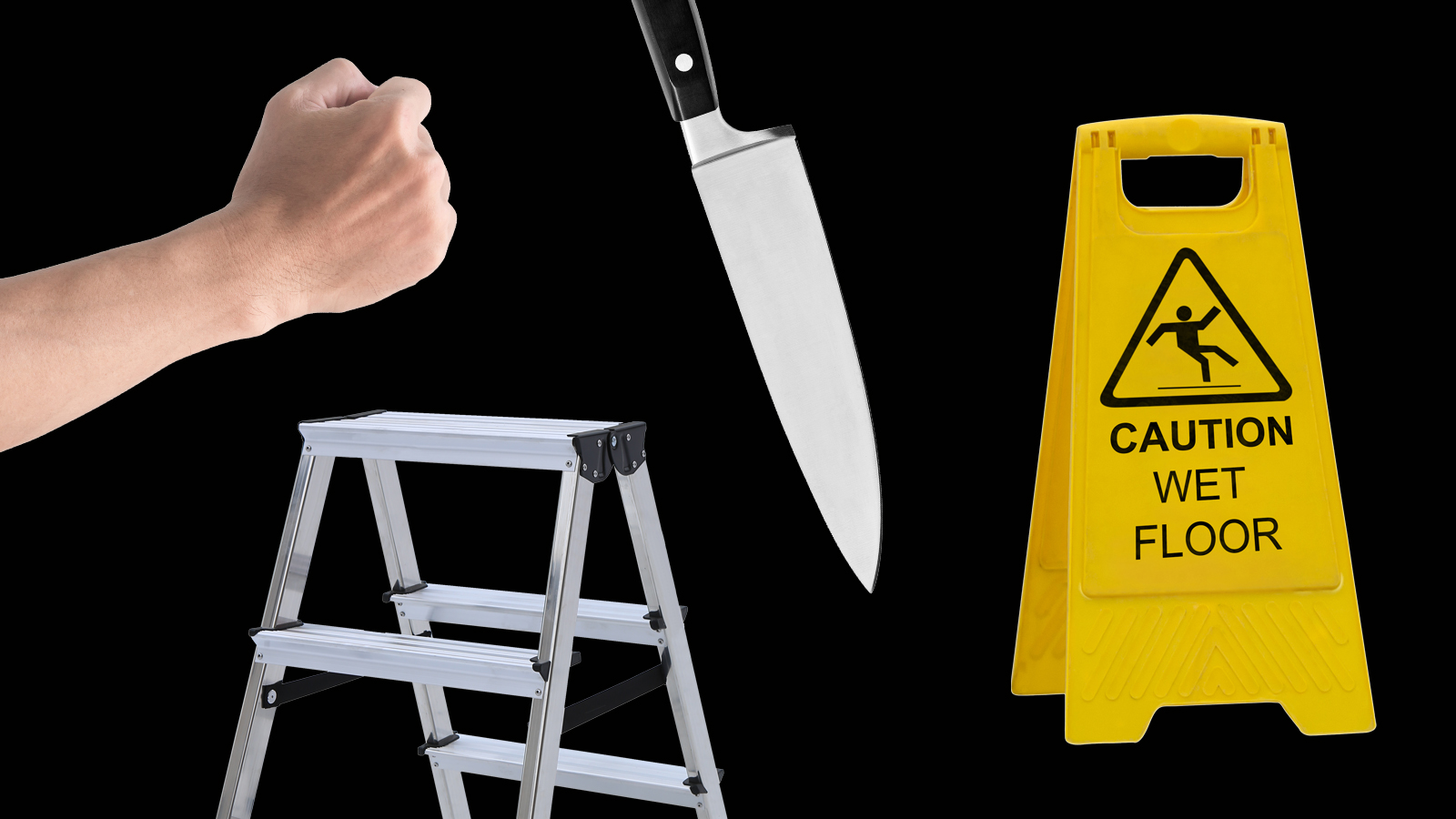 Risker för arbetsolyckor.