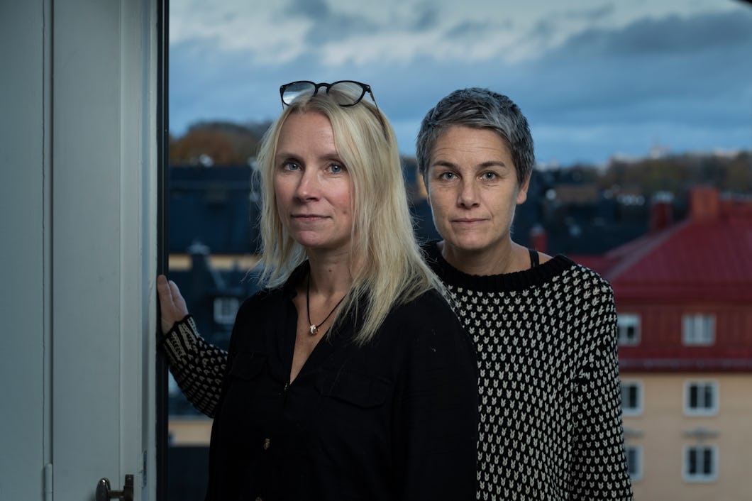 Jessica Eriksson och Fanny Ambjörnsson.