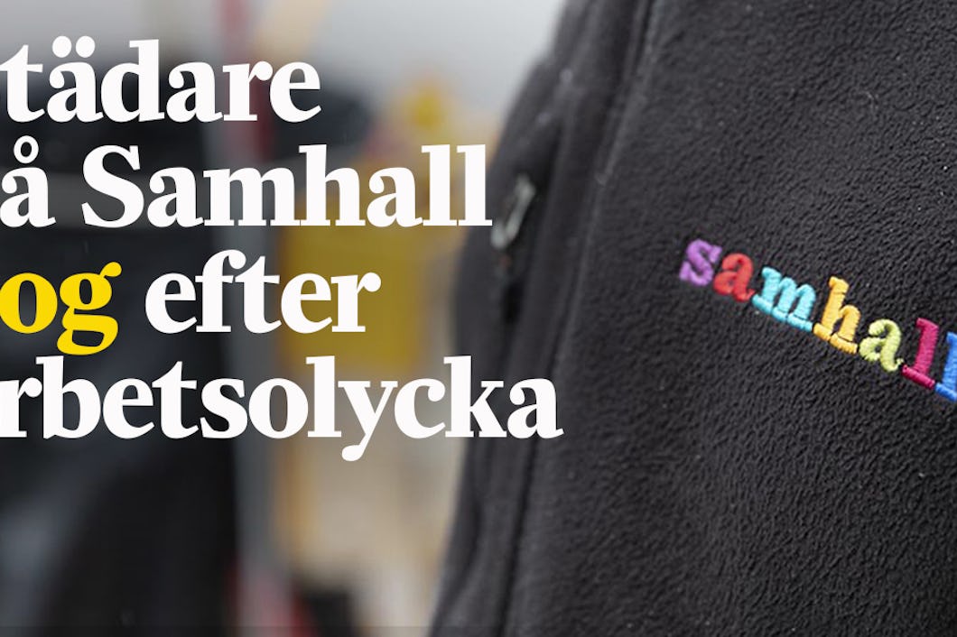 Städare avliden Samhall