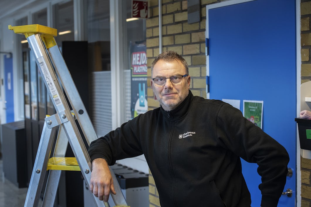 Anders Heinhagen, skolvaktmästare.