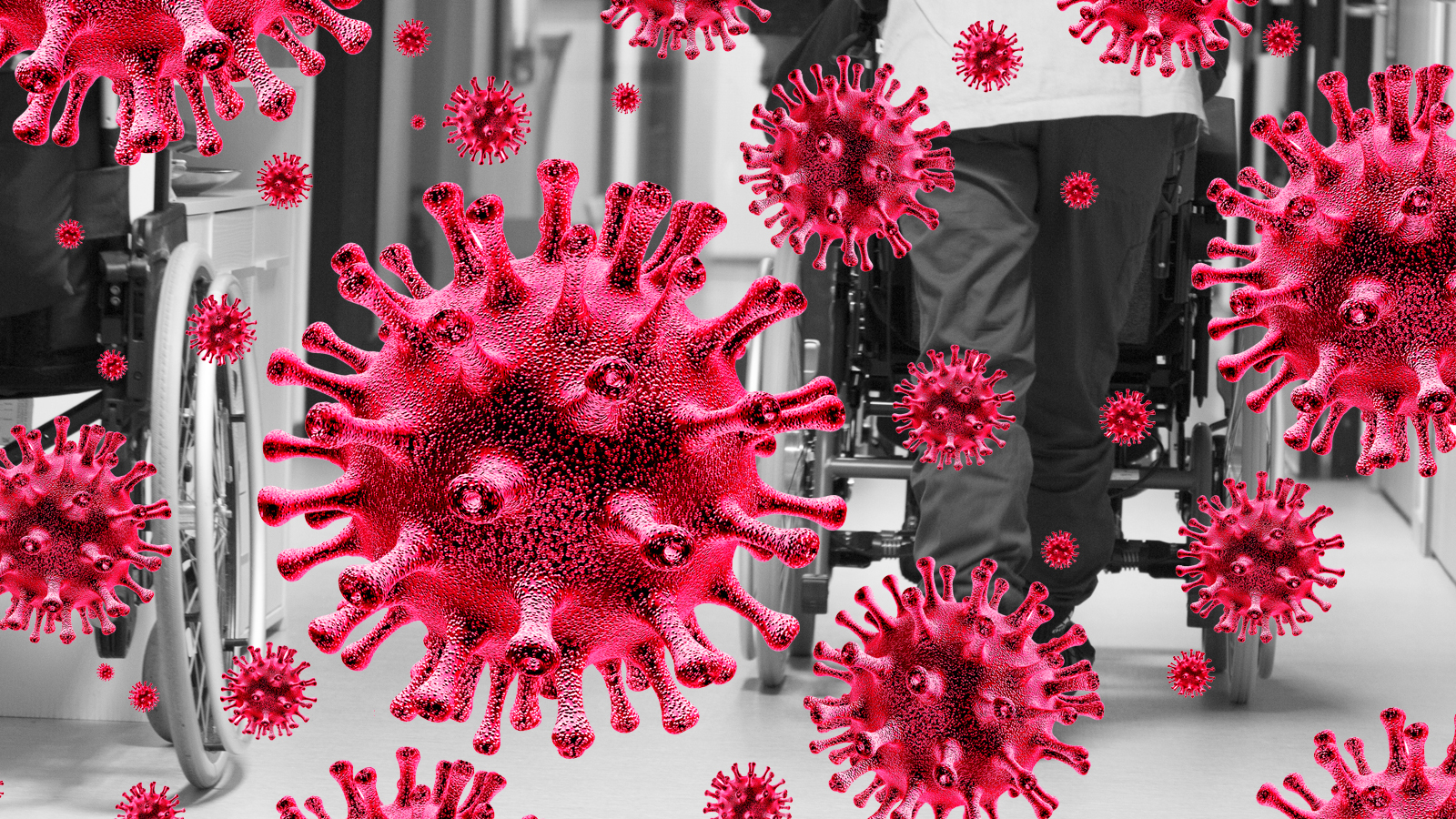 Covid-19 slår hårt mot äldreomsorgen.