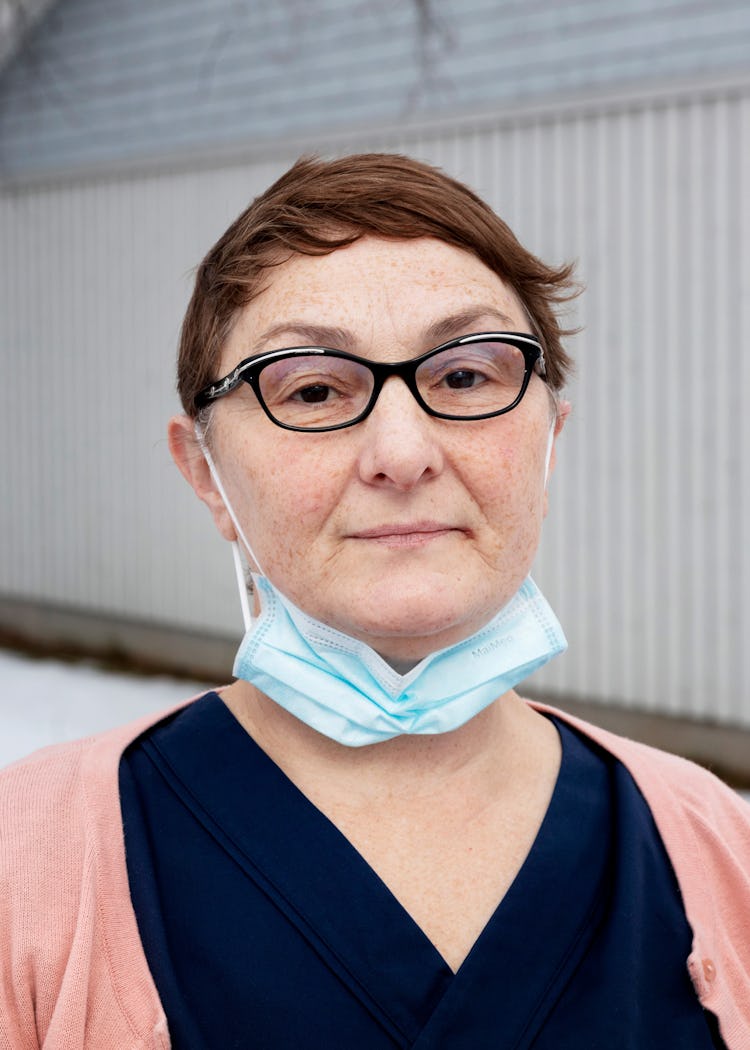 Marina Sherieva, undersköterska.