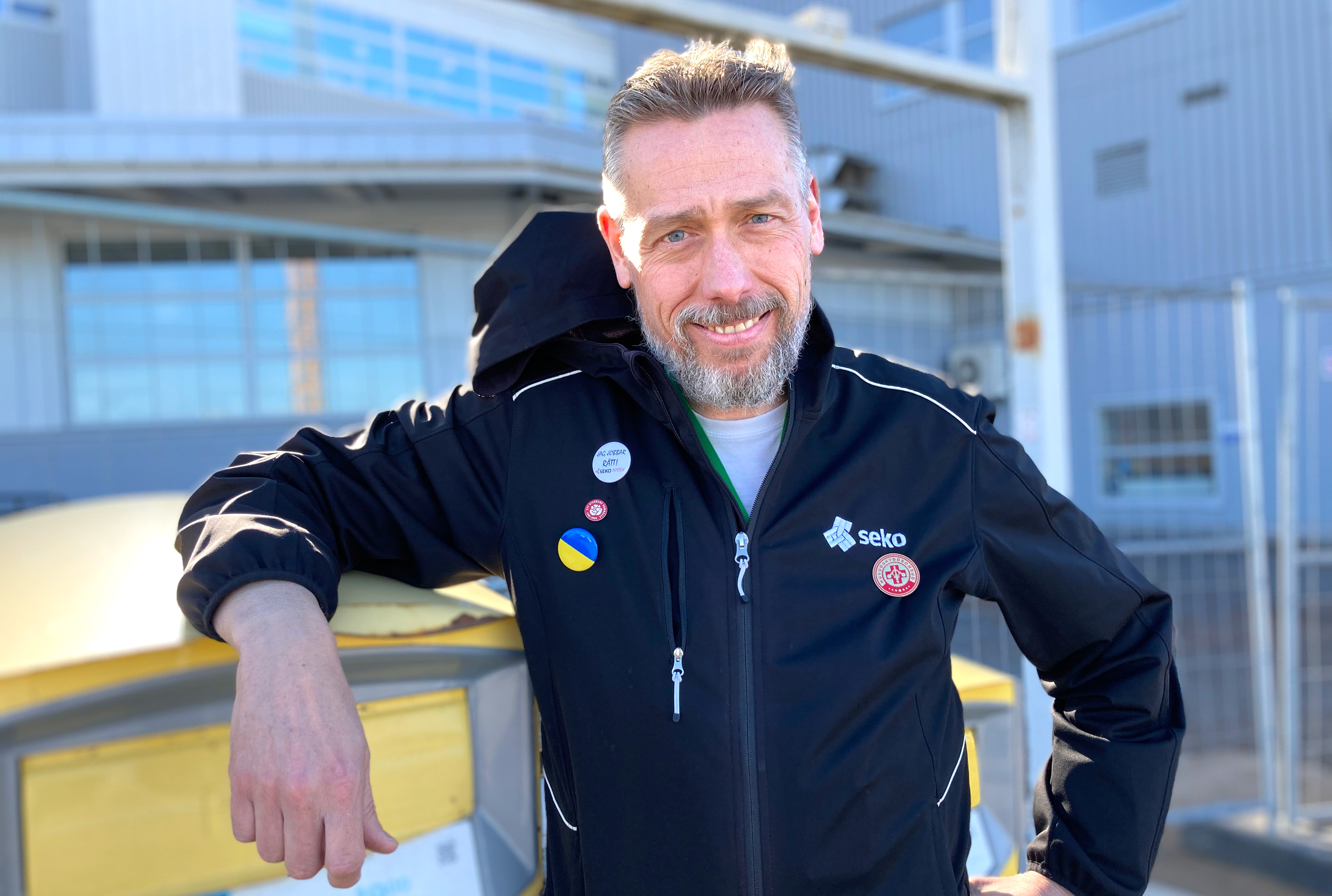 Claes Söderling, huvudskyddsombud på Postnord i region väst.
