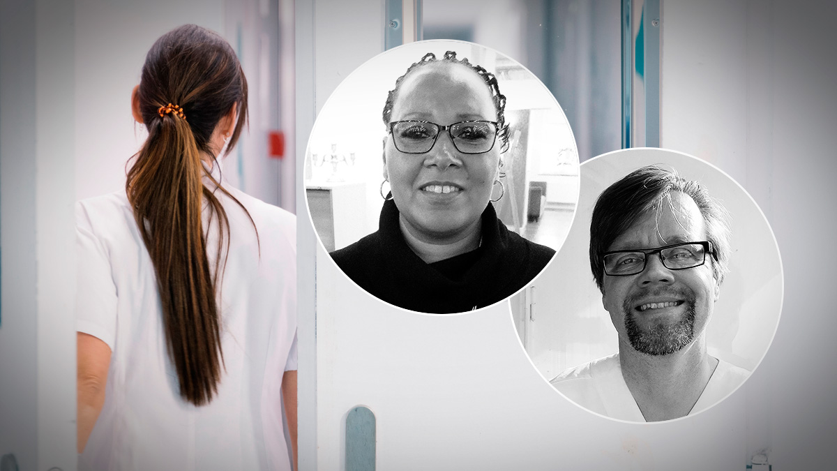 Ann-Sophie Hansson och Patrik Strand, Kommunal Malmö/region.