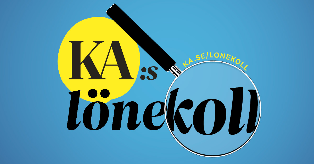 KA:s lönekoll.