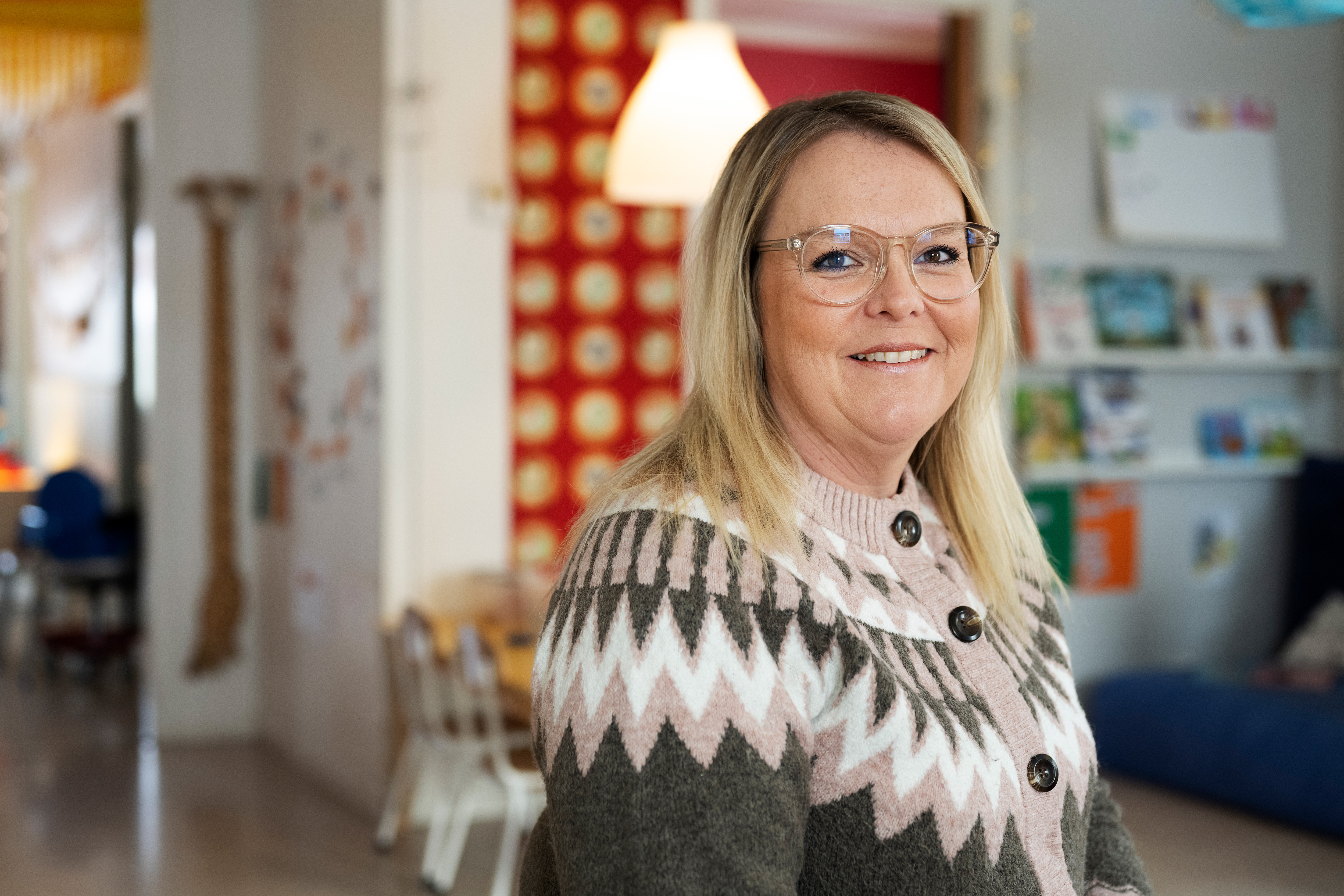 Viktoria Wassberg, barnskötare.