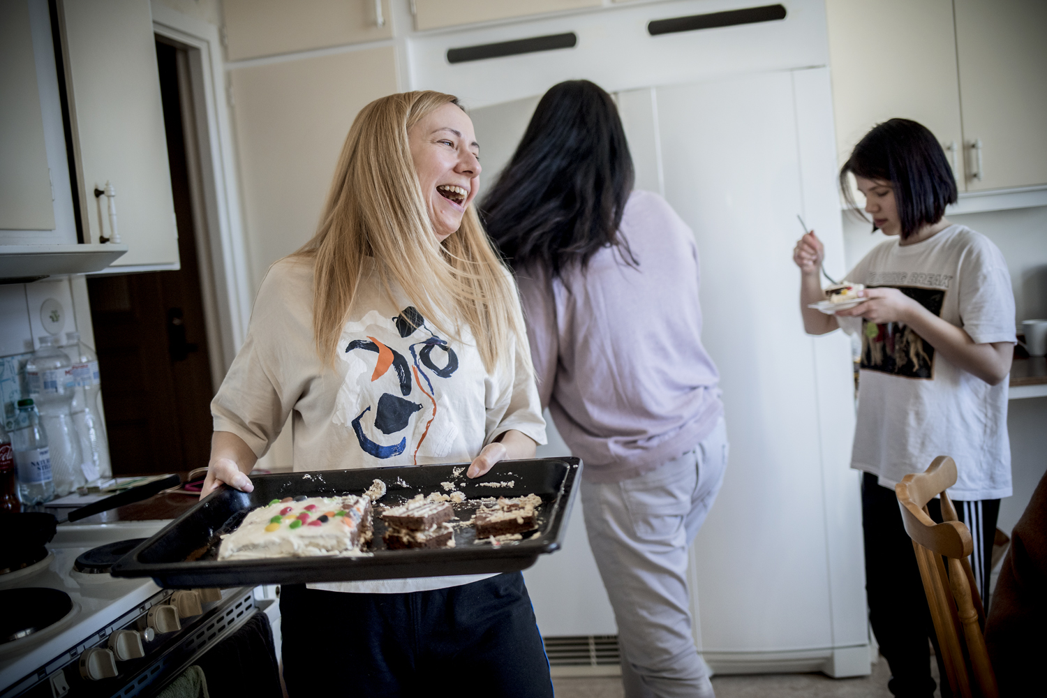 Natalja Kralevytj och Darja.