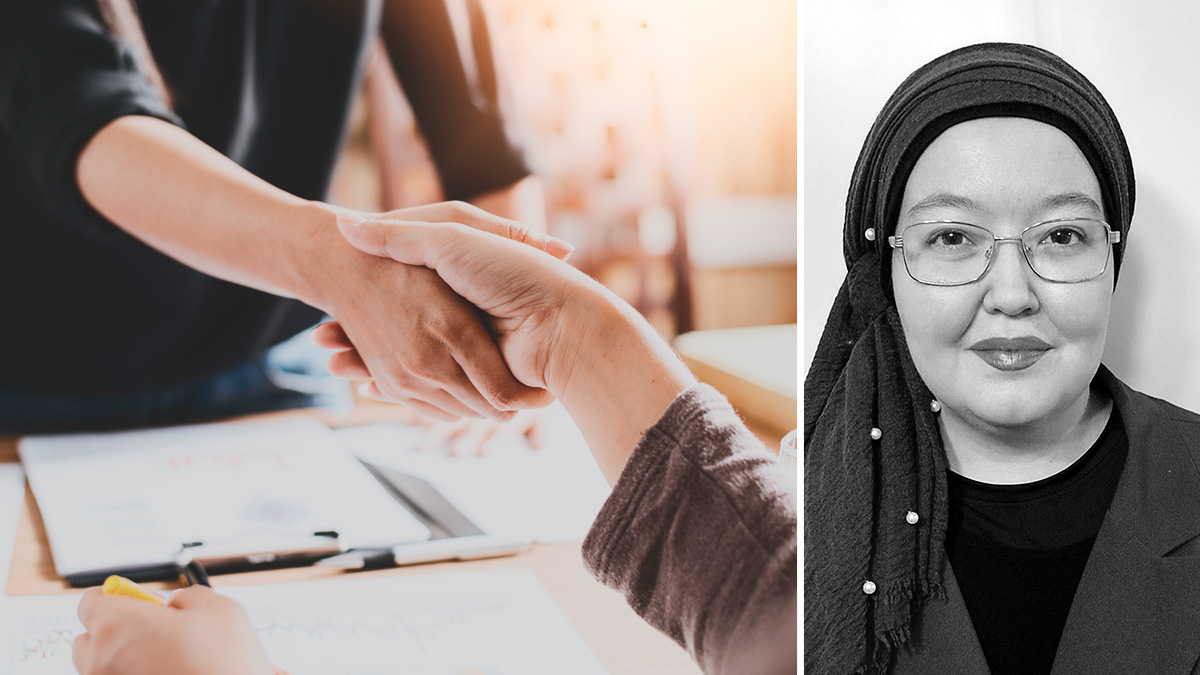 Sara Benabdellah, undersköterska.