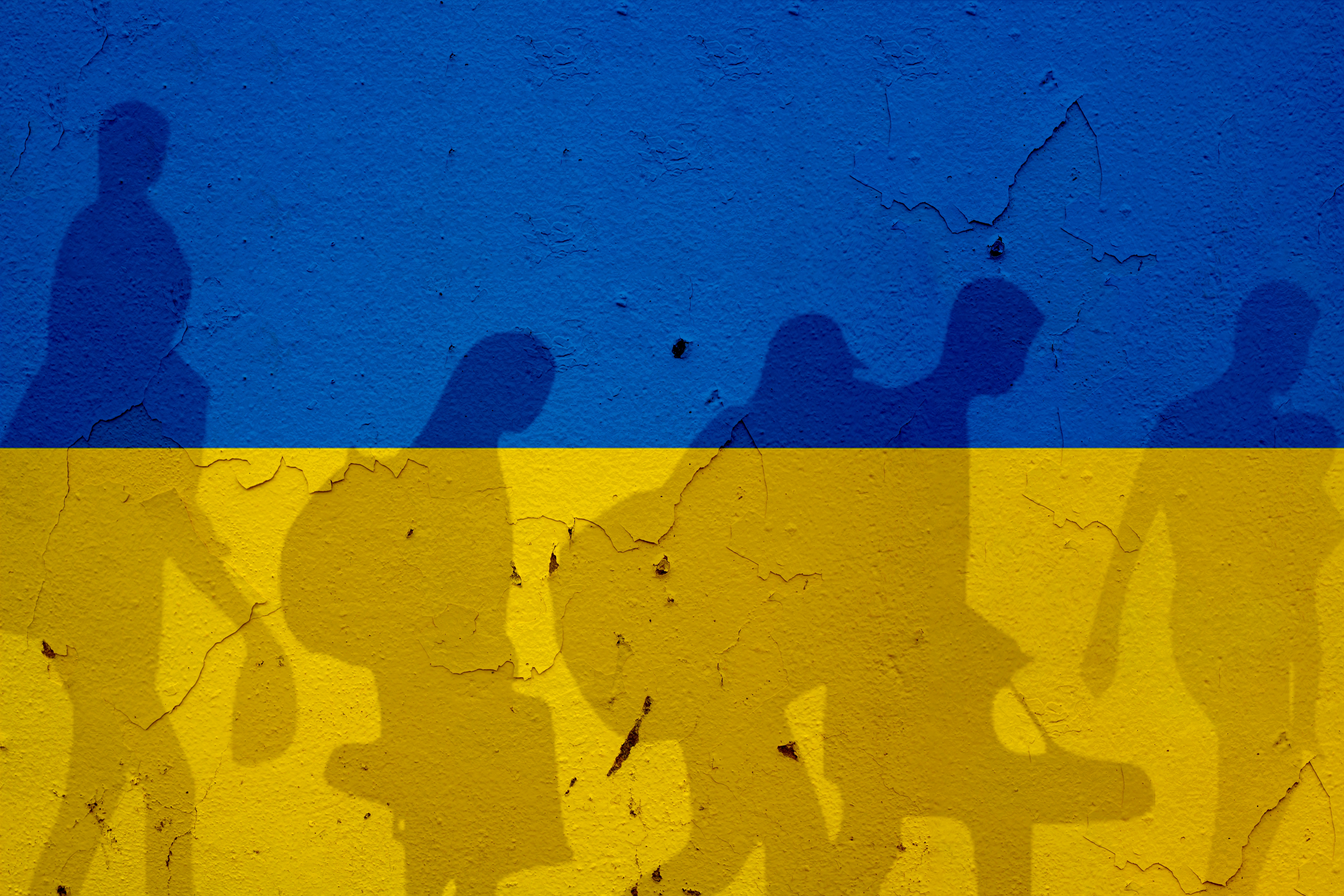 Flyktingar från Ukraina.
