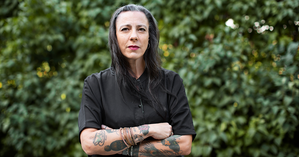 Ciczie Weidby, arbetsmarknadspolitisk talesperson för Vänsterpartiet och butiksanställd.