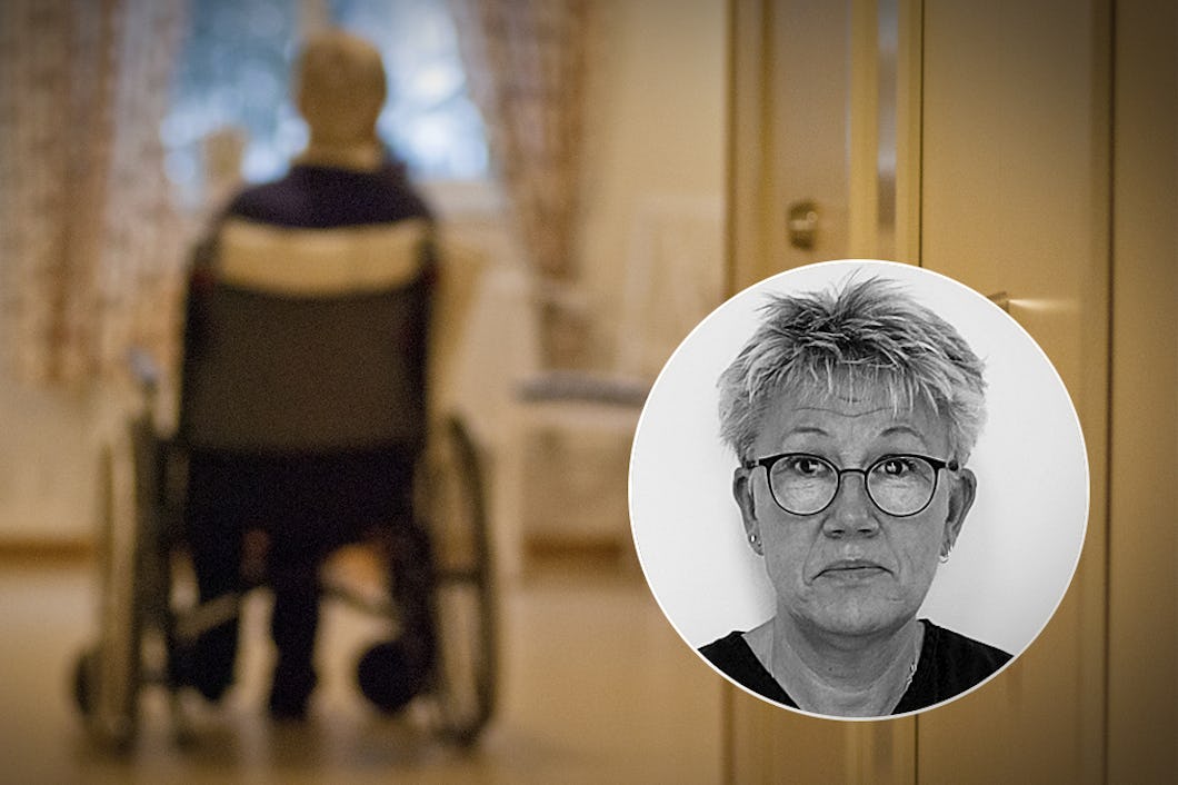 Charlotte Agemalm, undersköterska.