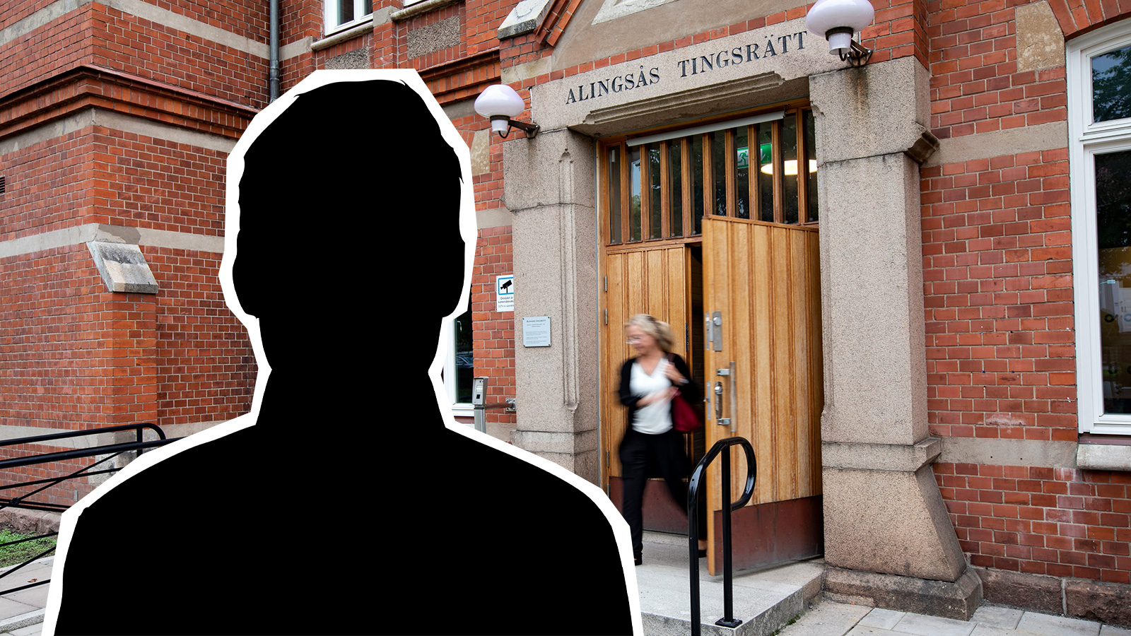 Rättegången mot den åtalade mannen äger rum i Alingsås tingsrätt.