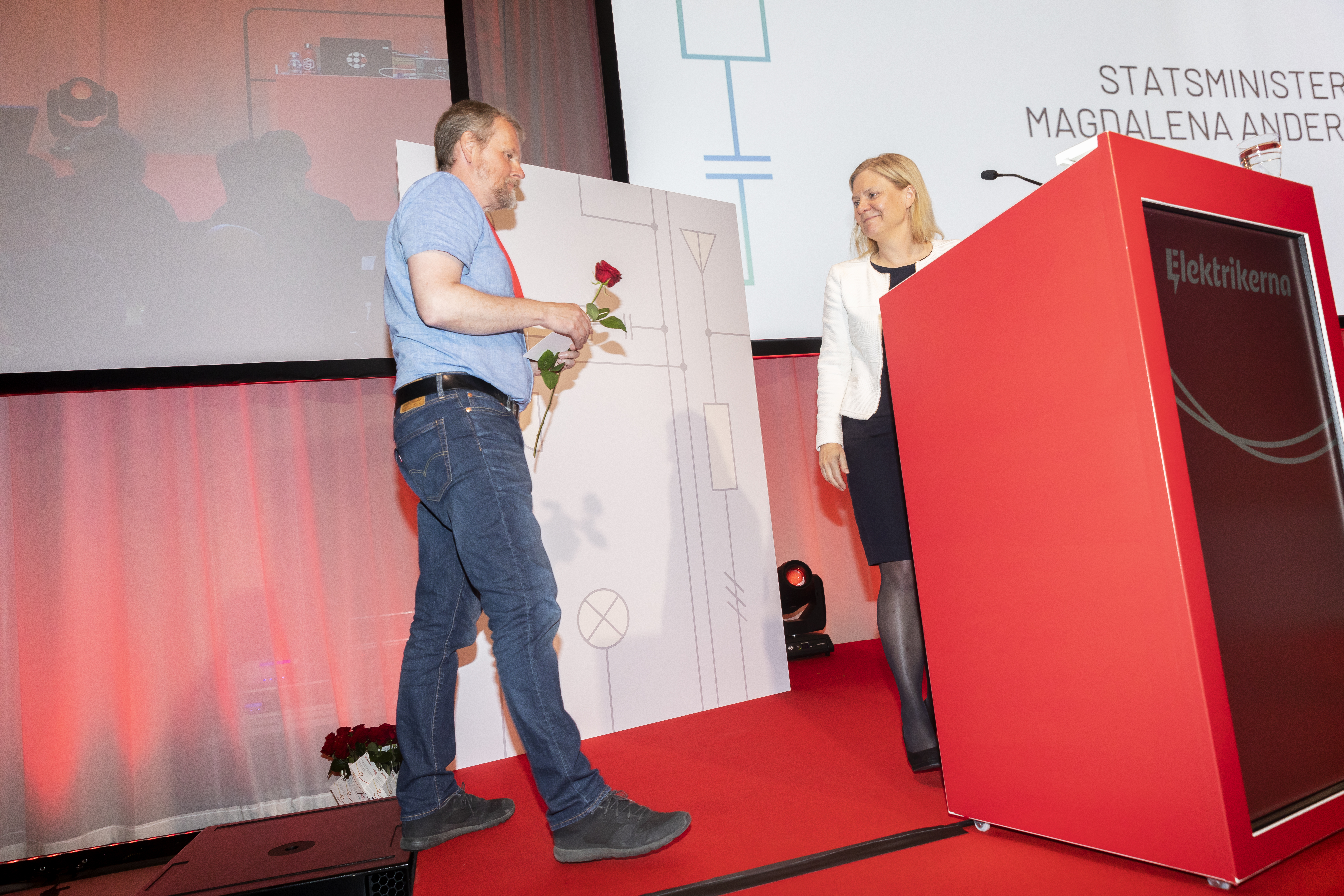 Urban Pettersson och Magdalena Andersson