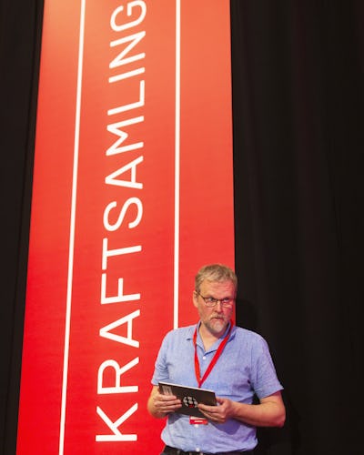 Urban Pettersson på förbundsmötet