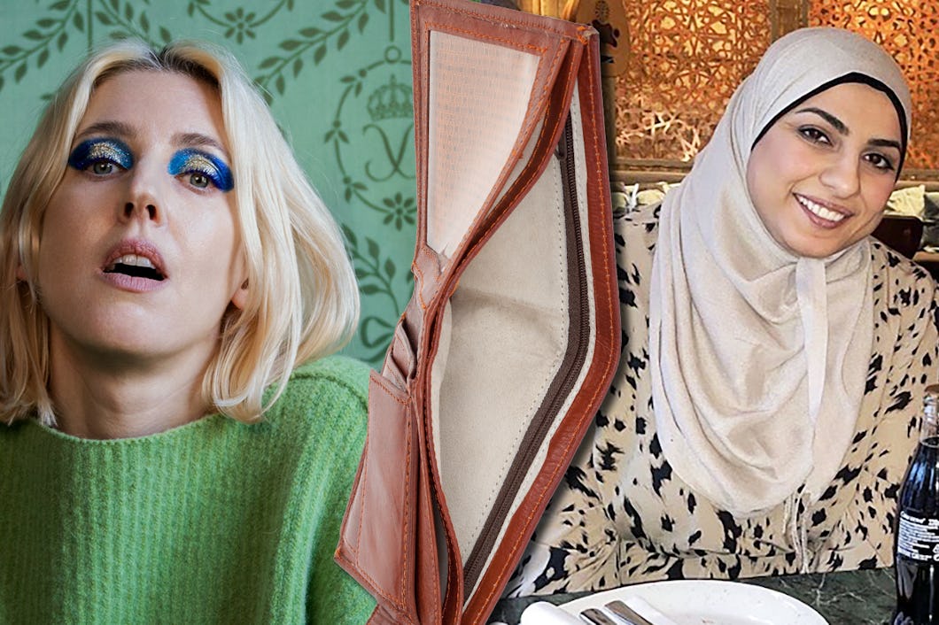 Veronica Maggio och Sumaia Eizuldeen.