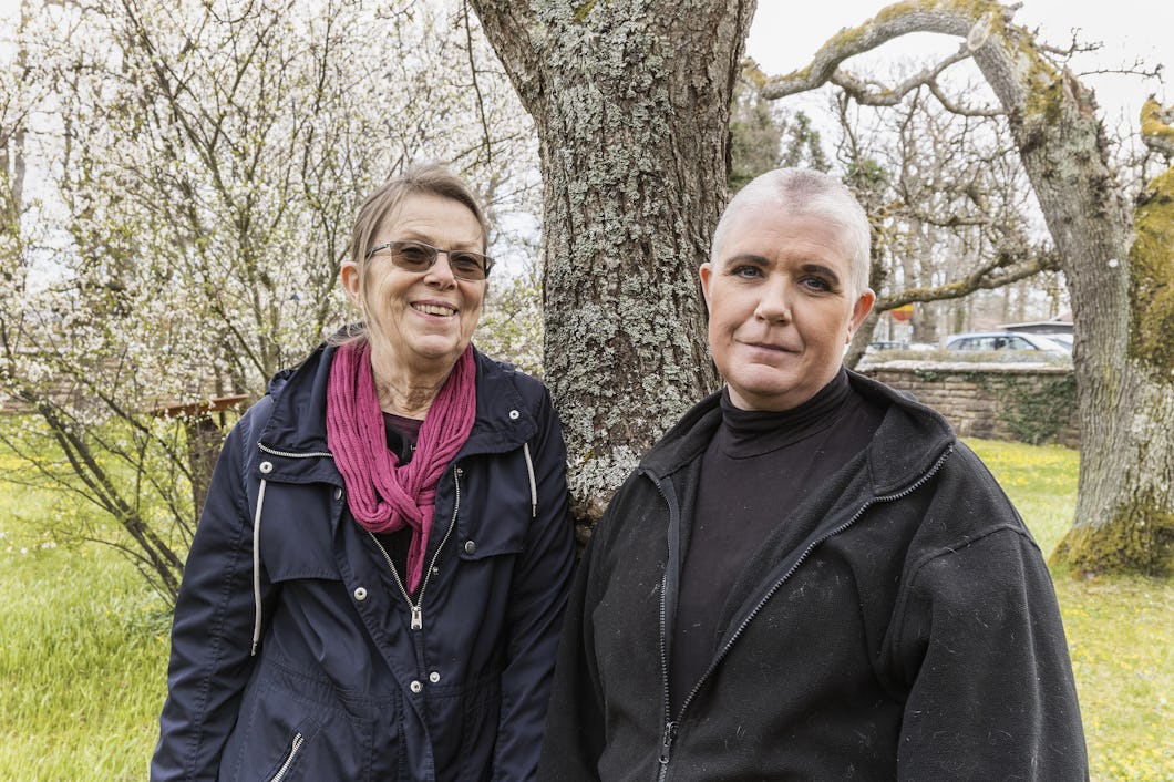 Cecilia Laneborg och Malin Eriksson.