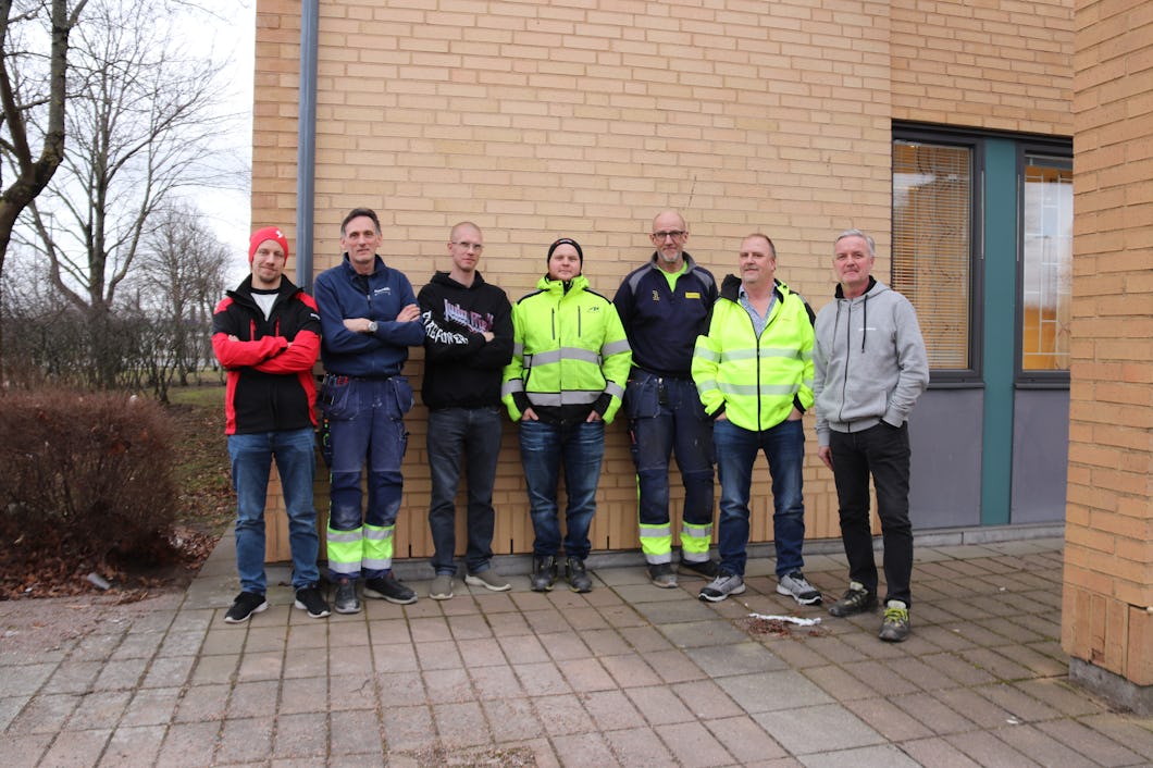 Gruppbild på Vk10:s styrgrupp