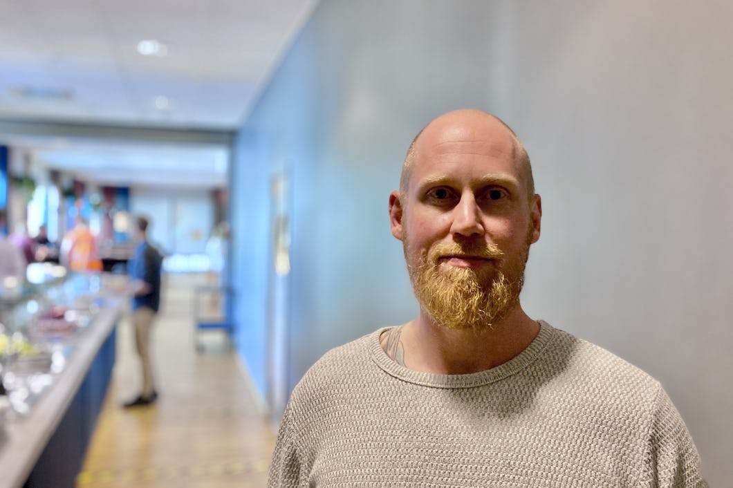 Andreas Peterson, polisinspektör på Gränspolisen.