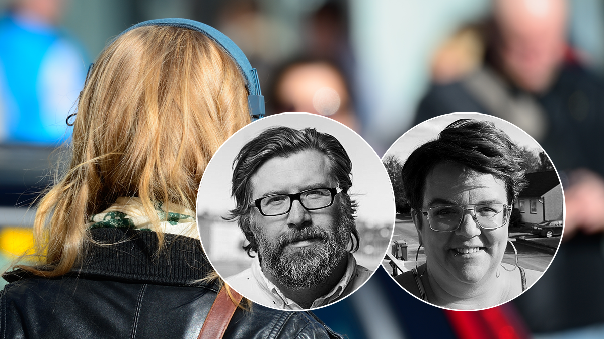 Robert Mjörnberg och Emma Wennerholm.