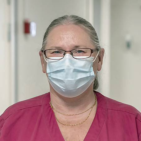 Carina Qvist, undersköterska.