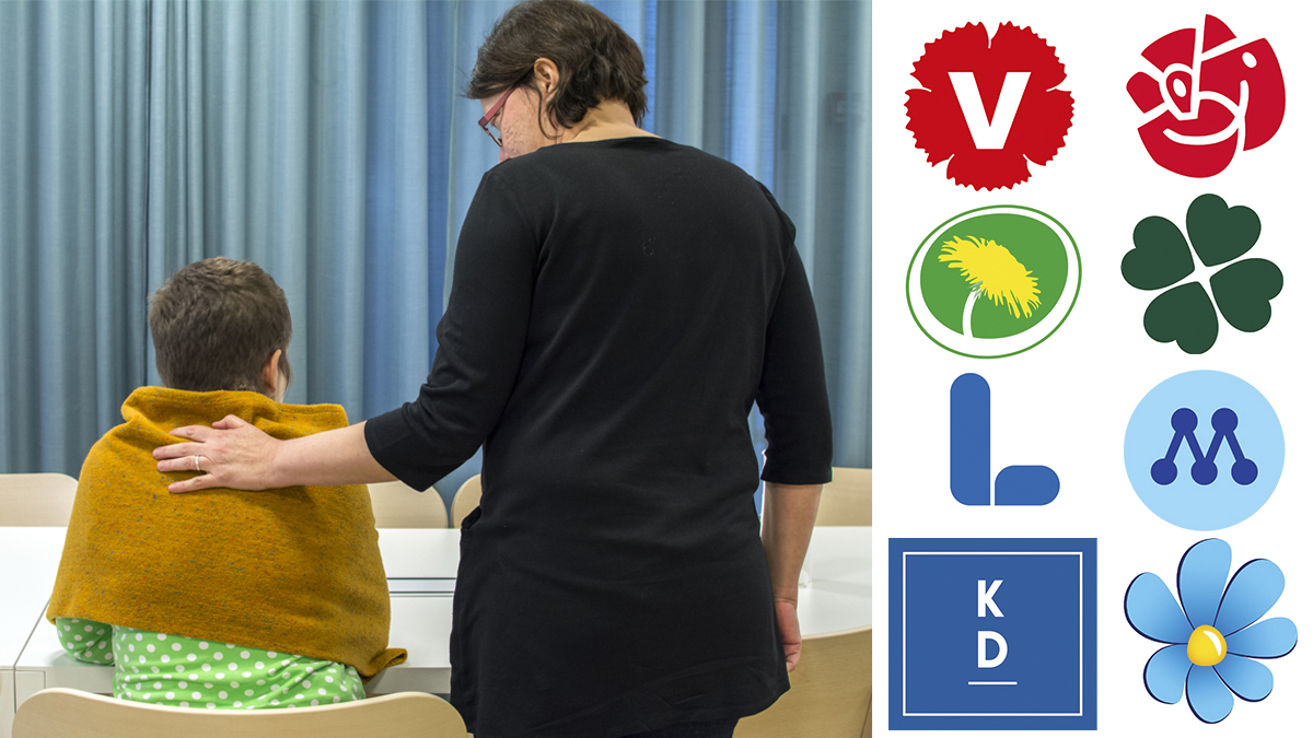 Stöttande arbetsmiljö och partiloggor