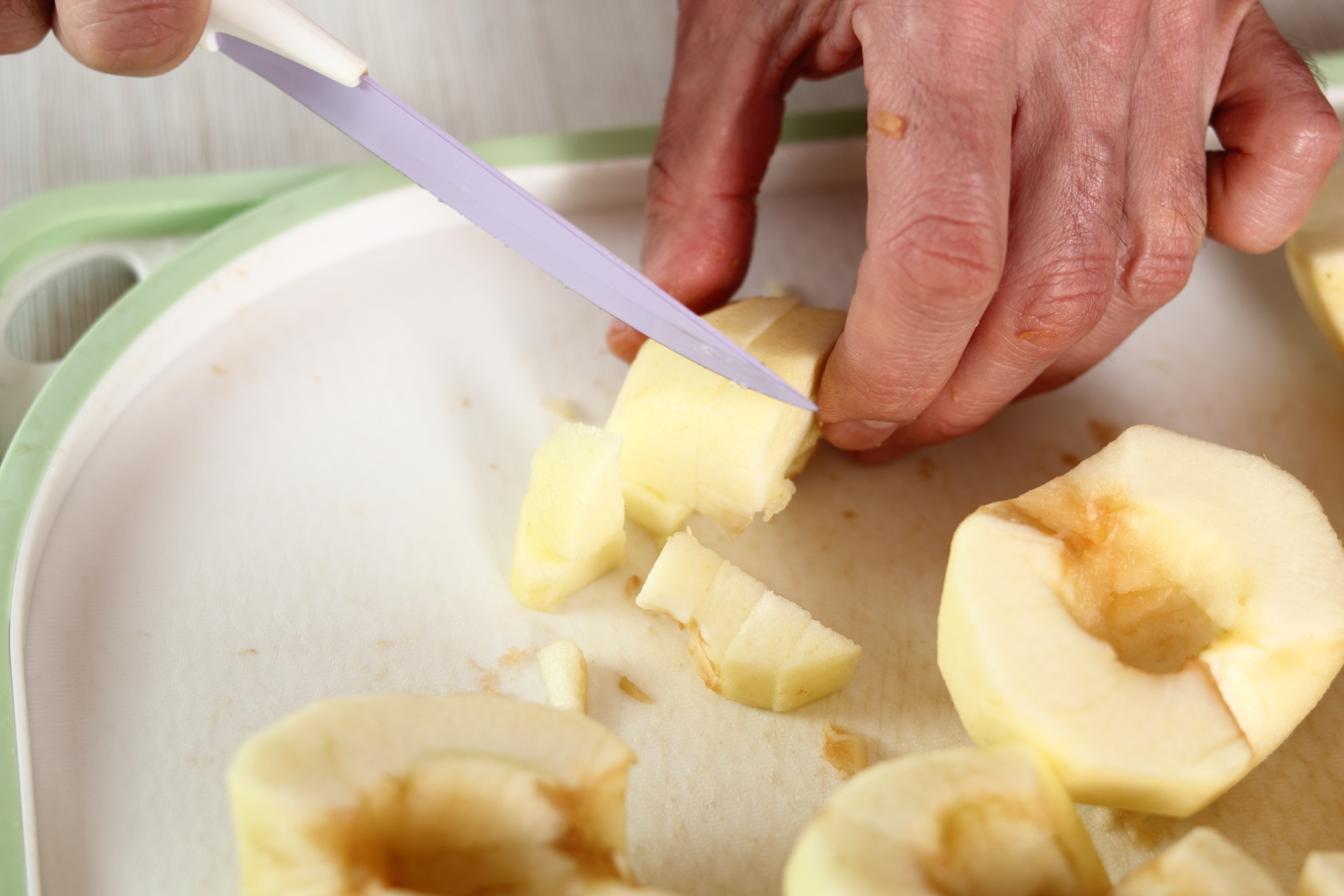 Frukt till frukost (genrebild).