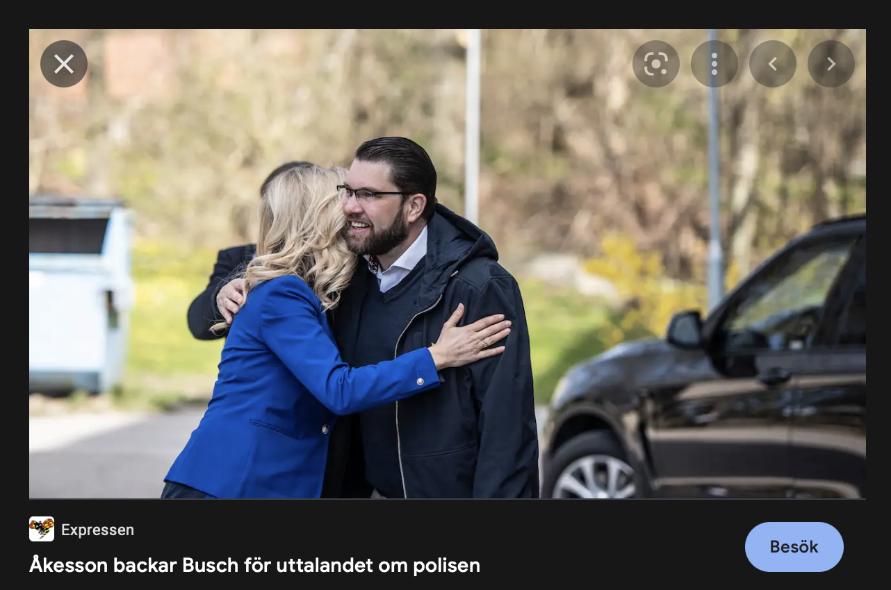 Ebba Busch och Jimmie Åkesson