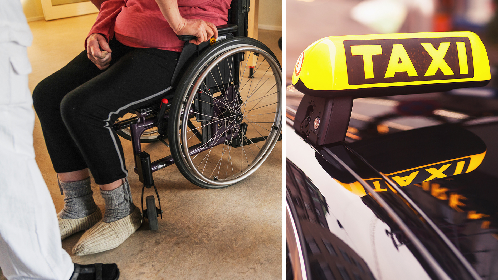 Sommarvikarier får ta taxi till och från jobbet.