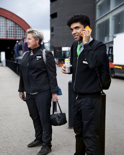 Julian Ellis, kamratstödjare på SJ.