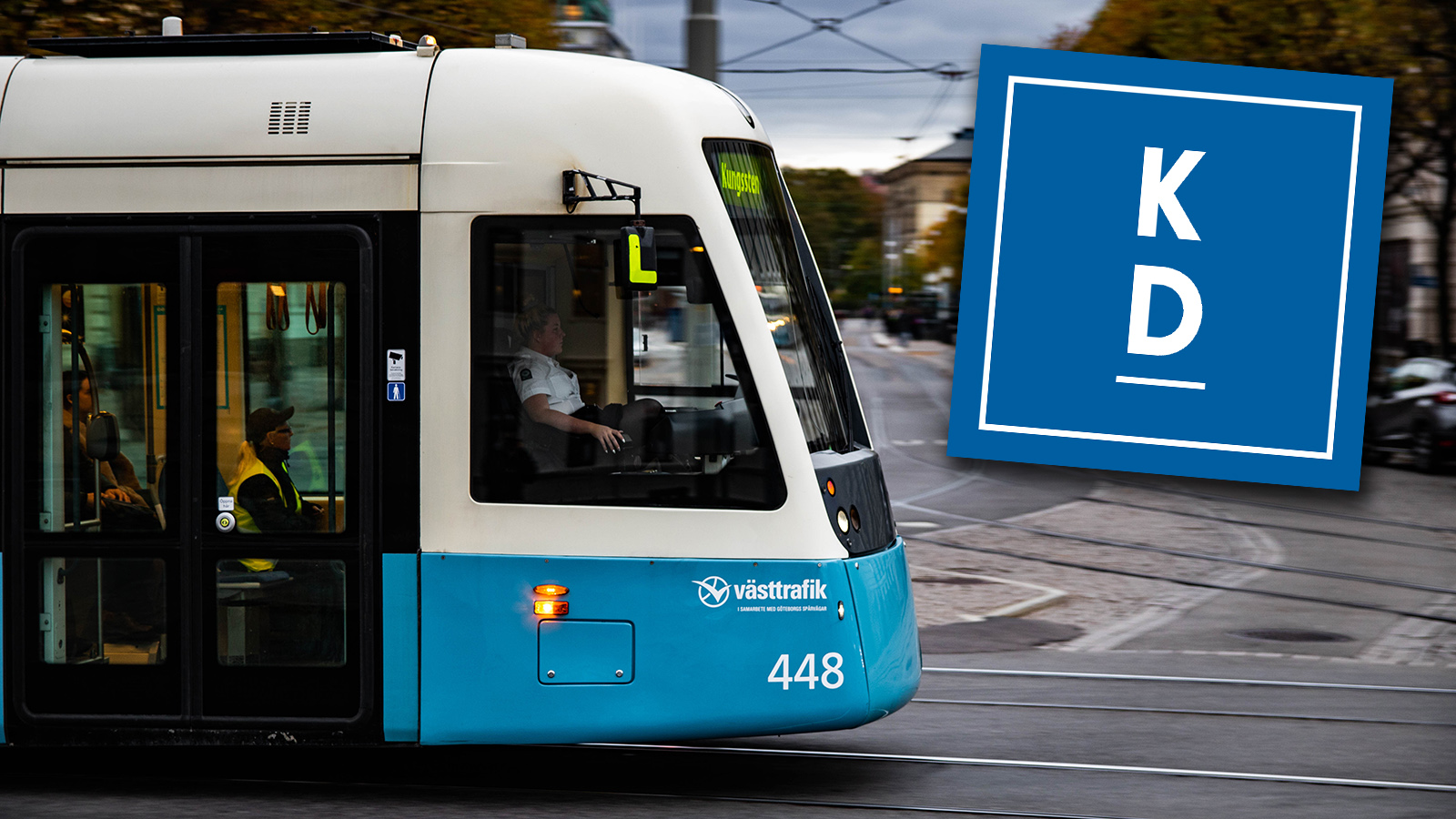 Spårvagn i Göteborg.