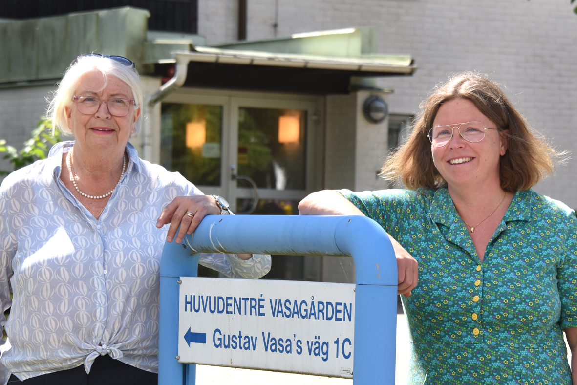 Barbro Henricson och Monya Axelsson