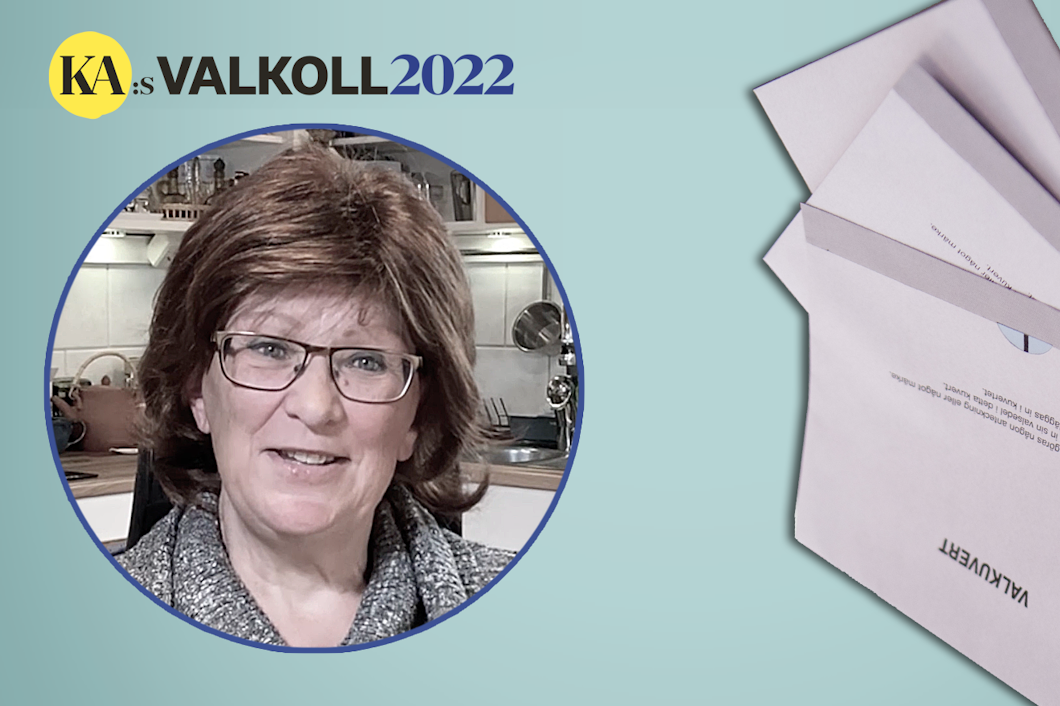 Ingela Falk, undersköterska.