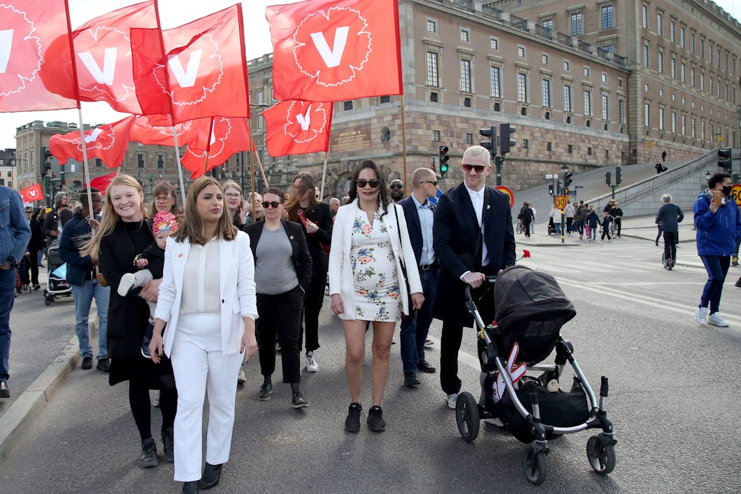 Nooshi Dadgostar på 1 maj 2022