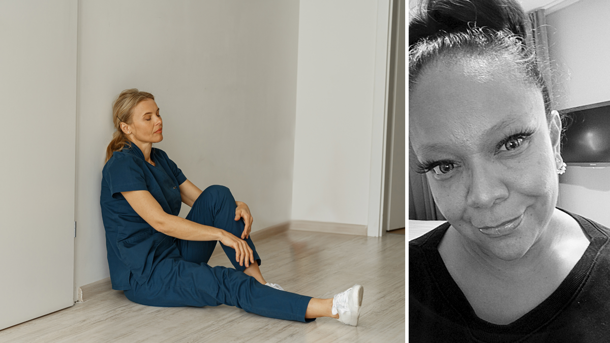 Cilla Andersson, undersköterska.