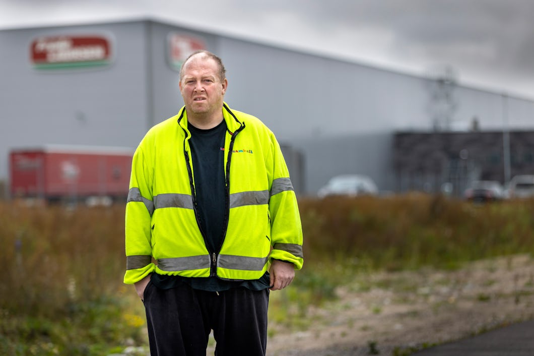 Daniel Pallin, anställd på Samhall i Eskilstuna