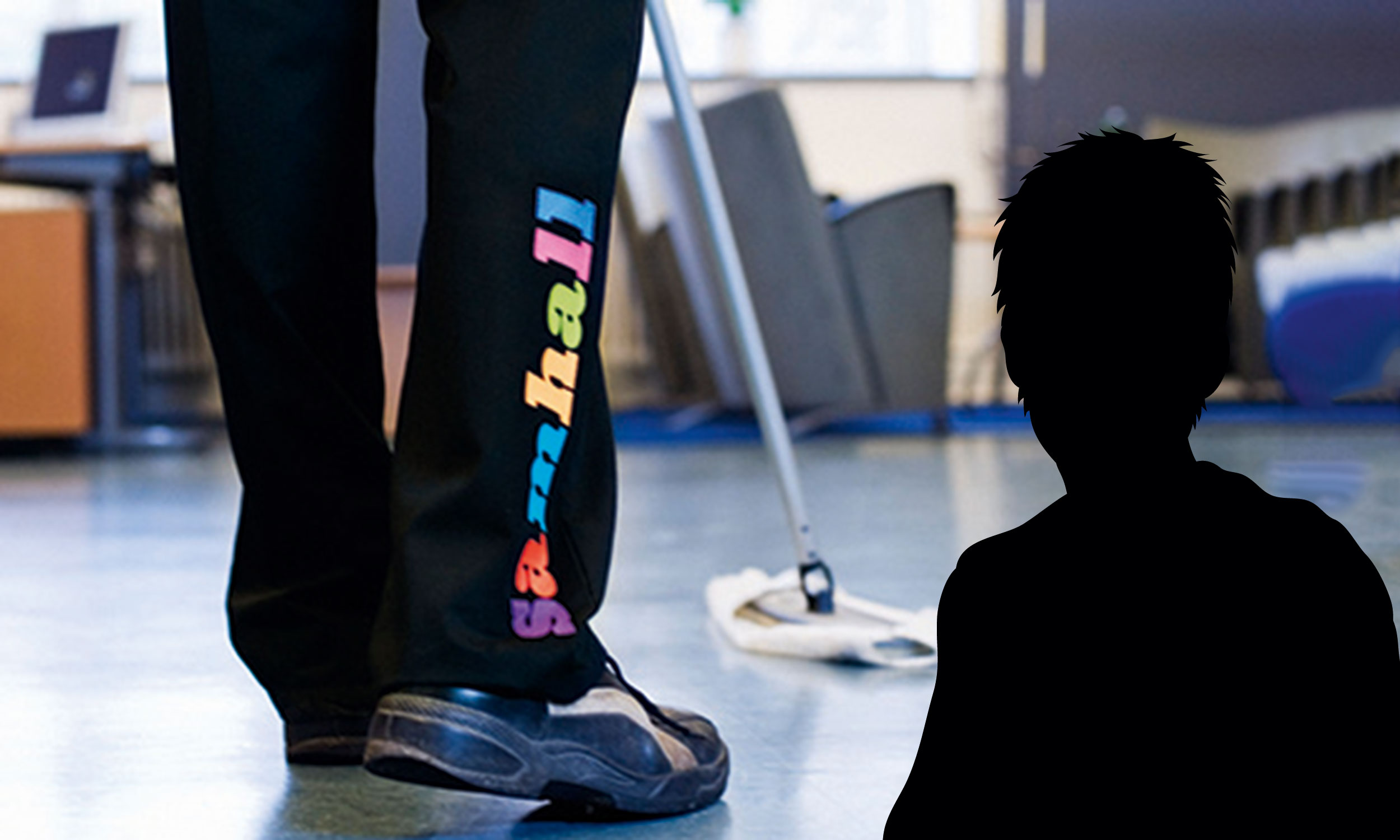 Städare på Samhall.