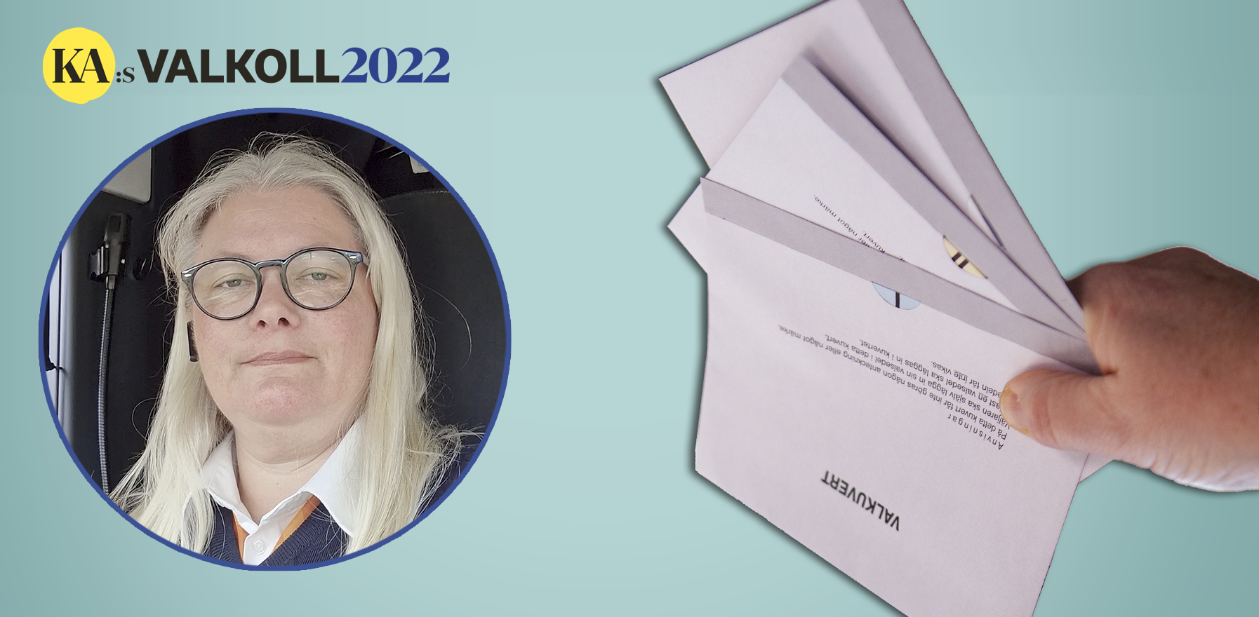 Kerstin Jakobsen, bussförare.