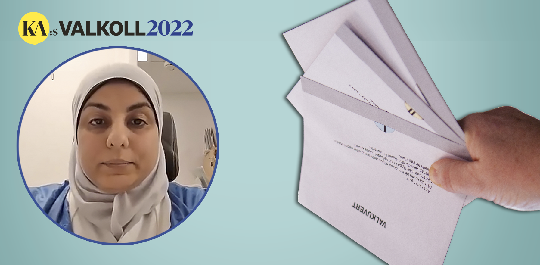 Sumaia Eizuldeen, undersköterska.