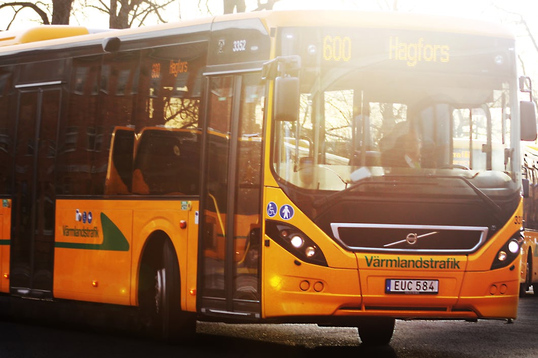 Buss i Värmlandstrafiken.